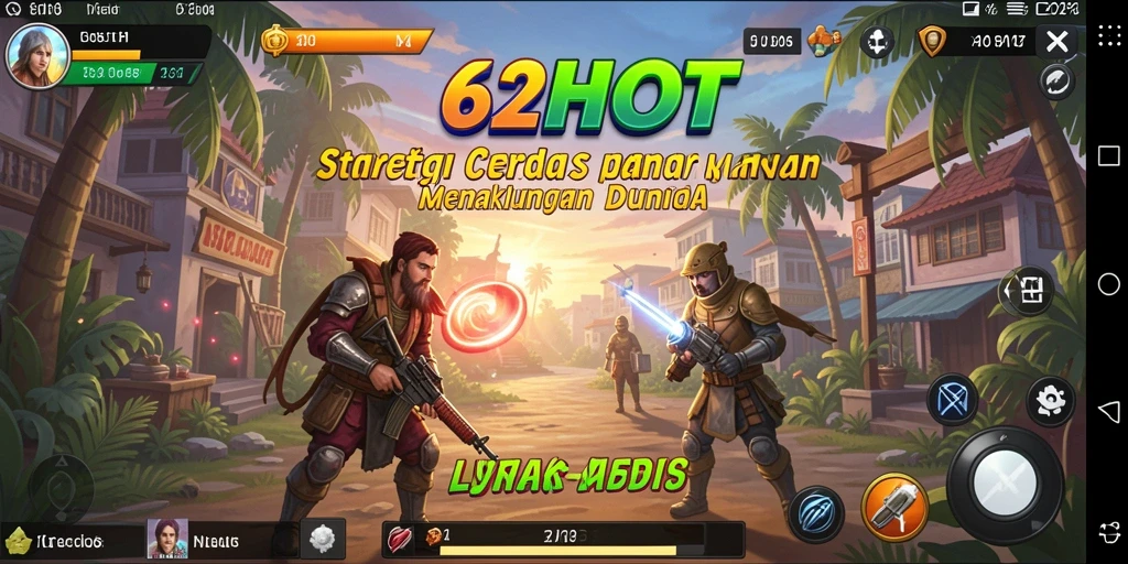 Tampilan gameplay menarik dalam 62HOT saat merencanakan strategi.