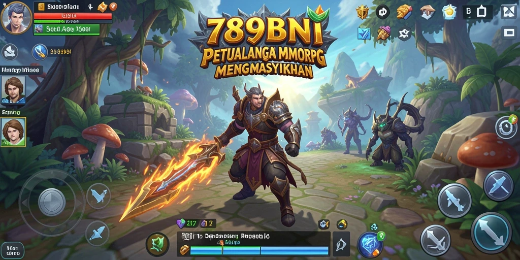 Tampilan menarik dari gameplay 789BNI dengan pertempuran epik.