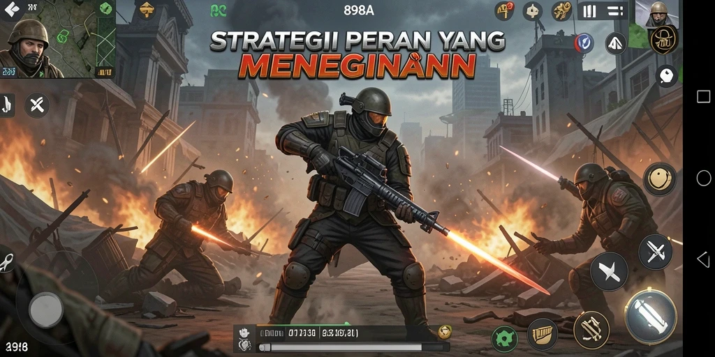 Tampilan gameplay 898A yang menegangkan dengan strategi mendalam.