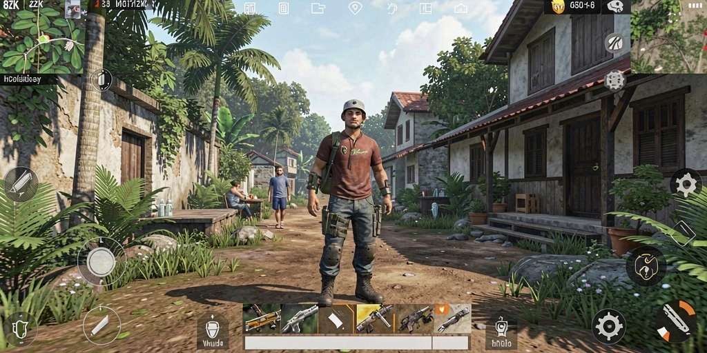 Tampilan gameplay 8ZK yang interaktif dan menarik.