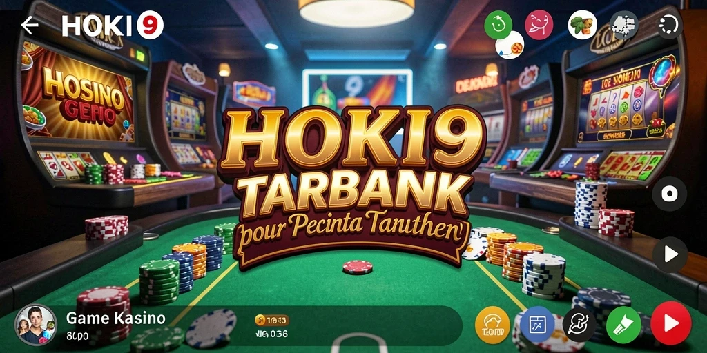 Tampilan menarik dari gameplay HOKI9 dengan suasana kasino yang nyata.