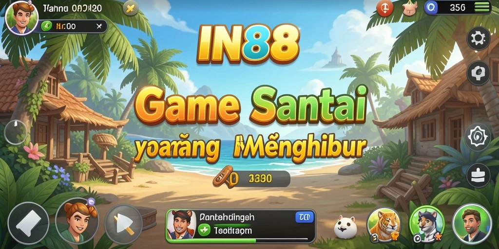 Tampilan menarik dari gameplay IN88 yang seru dan menghibur.