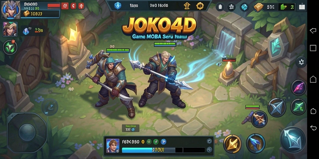 Tampilan seru pertempuran di JOKO4D dengan grafik menawan.