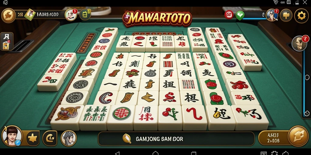 Tampilan gameplay seru MAWARTOTO yang penuh warna.