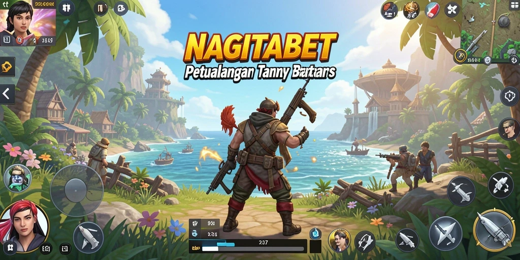 Gameplay NAGITABET yang memukau dalam dunia terbuka.