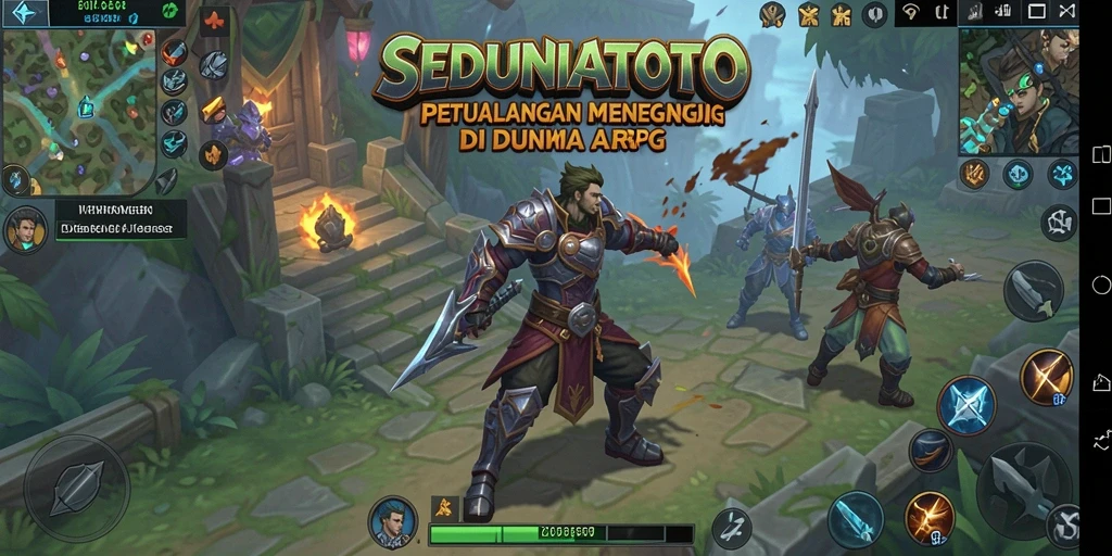 Gameplay SEDUNIATOTO yang seru dan penuh aksi.