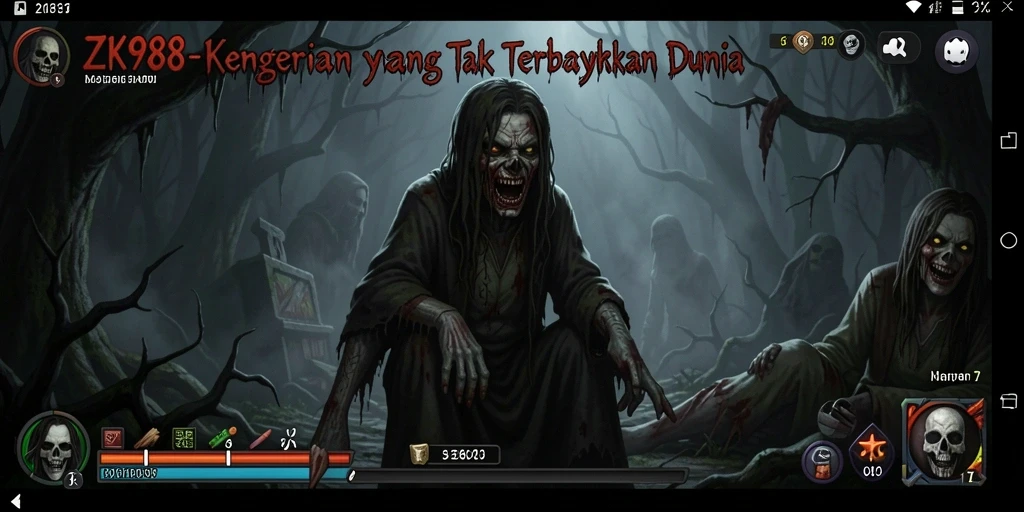 Tampilan gameplay yang menegangkan di ZK988.